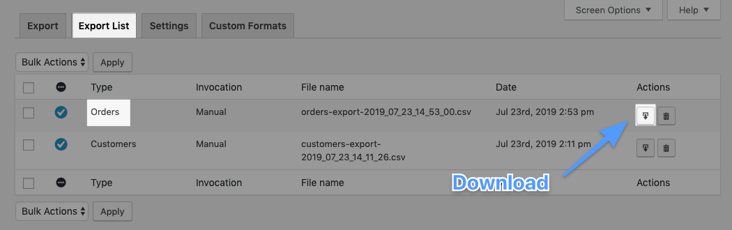 woocommerce-export-orders-download-csv-file