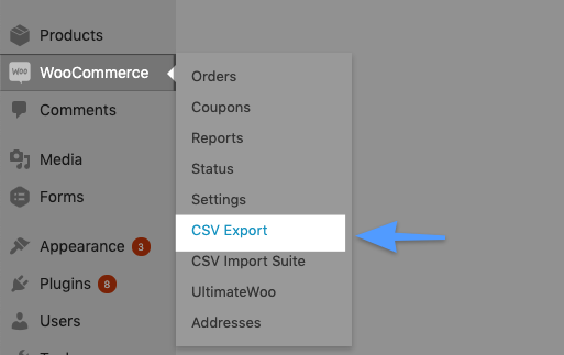 woocommerce-migrate-customers-csv-export-settings