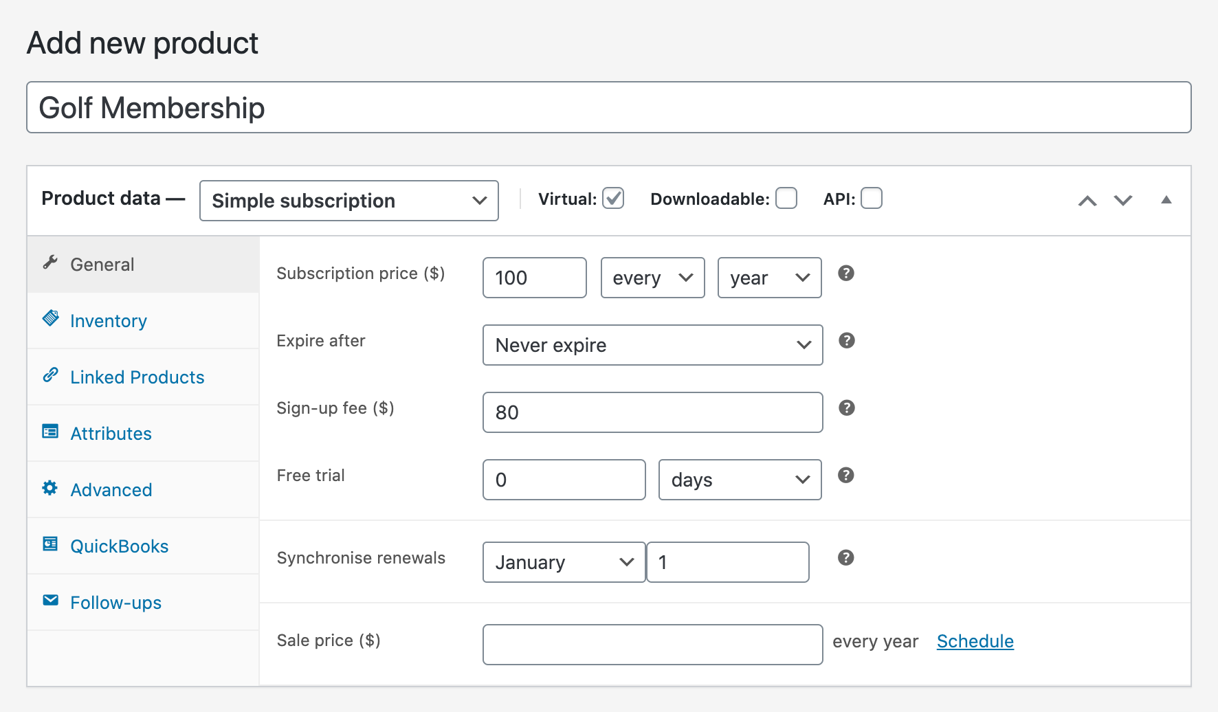 woocommerce subscriptions membership